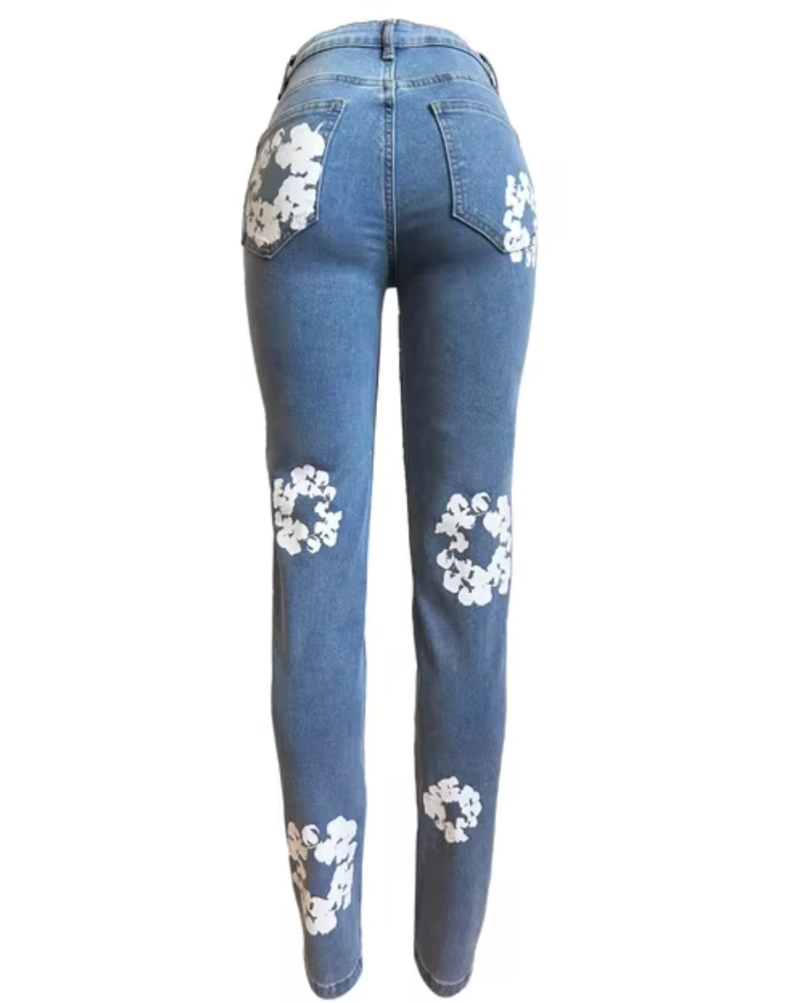 Luxe Lotus Denim Jeans